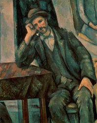 Mann, der eine Pfeife raucht, 1890-92